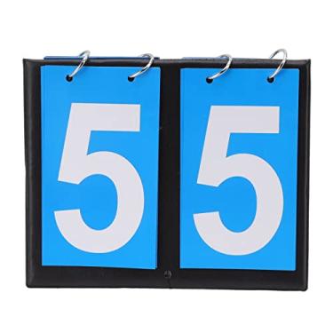 Imagem de GOTOTOP Placar de Dígitos, Protetor de Pontuação de Cartão Grande Repelente de água para Basquete e Eventos Esportivos