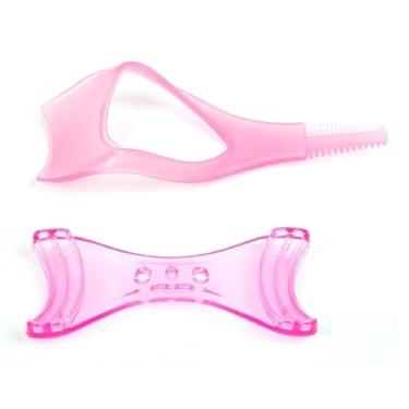 Imagem de Ferramentas de cílios, máscara de maquiagem, protetor de rímel, aplicador, pente, guia de cartão, ferramenta de maquiagem, ferramenta cosmética de beleza