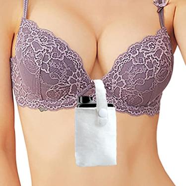 Imagem de welsoon 2 Peças De Bolso Para Sutiã Bomba Insulina, Bolsa Escondida E Coberta