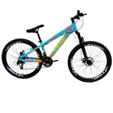 Imagem de Bicicleta 26 VikingX T25 24v Freio Disco Mecânico Pneu Aro 26 Cravudo Freeride-Unissex