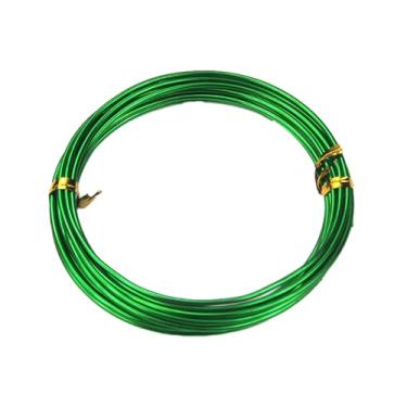 Imagem de YDJIANCAI Fio de artesanato de alumínio azul e verde, 5 tamanhos (1/1,5/2/2,5/3 mm) 16,4 pés cada para fabricação de joias, escultura, construção de modelos, artesanato DIY e materiais de arte