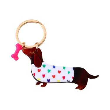 Imagem de 1 chaveiro de cachorro preto personalizado - NONE, F353 F353