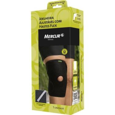Imagem de Joelheira com Hastes Ajustável FLEX Ergonômica Tamanho único - TK Shop