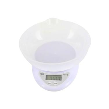 Imagem de Balança Digital Cozinha Com Tigela - Até 5 Kg - BALMAK