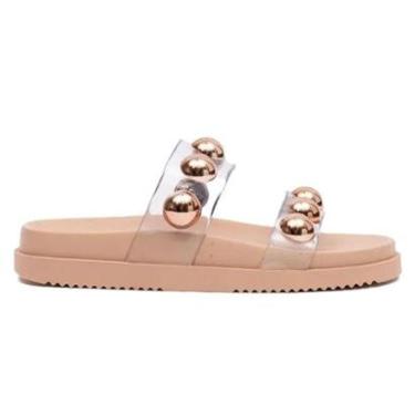 Imagem de Chinelo Feminino Ice Translúcido Mocca Petite Jolie PJ7186-Feminino