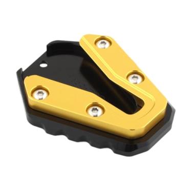 Imagem de QccHieUs Apoio para os pés de apoio do pé de estacionamento da motocicleta, para descanso lateral da motocicleta, Ouro