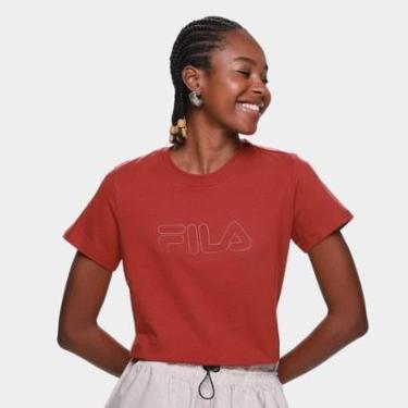 Imagem de Camiseta Fila Basic Outline Feminina-Feminino