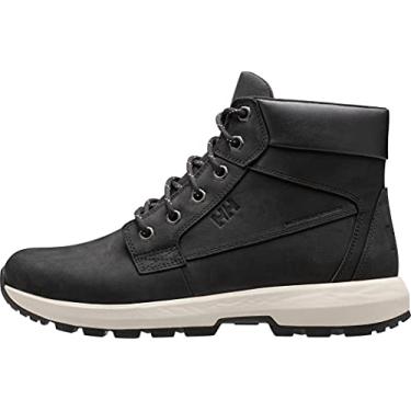 Imagem de Helly-Hansen Bota masculina Bowstring Primaloft de couro impermeável, 990 preto/creme, tamanho 41