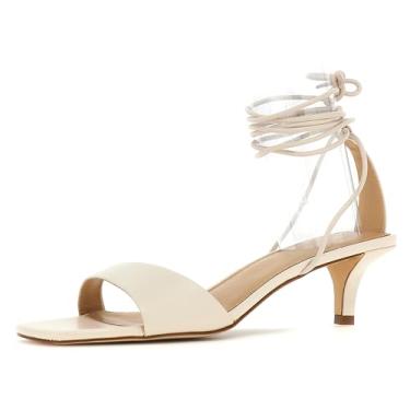 Imagem de Michael Kors Sapatos de salto feminino, Creme claro, 37