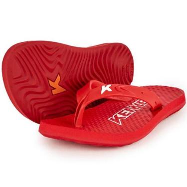 Imagem de Chinelo Infantil Kenner New Summer Kids - Vermelho, 31/32