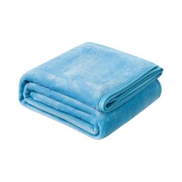 Imagem de Cobertor De Fleece Quente Tamanho Único Para Cama De Casal, Cobertor A