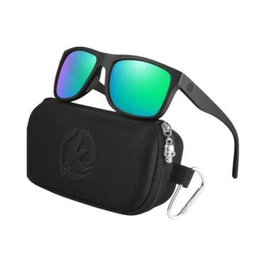 Imagem de Óculos De Sol Esportivos Polarizados Masculinos TR90 Quadrados Totalme