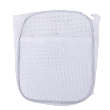 Imagem de Yosoo Organizador Horizontal do Brinquedo do Banho, Suporte Extra Grande Brinquedo Banho da Malha Poliéster para Brinquedos das Crianças Excelente (Grade Três Branca)