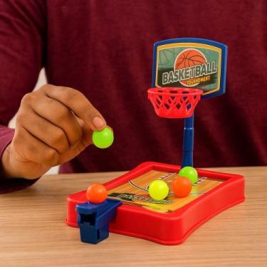 Imagem de Jogo de Basquete de Mesa Mini Arena Infantil Brinquedo Interativo com 