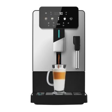 Imagem de Máquina de Café Superautomática Compacta com Latte Art, 19 Bar, Vaporizador e Limpeza Automática, Moedor Cônico, 1,1 L de Água (Com bico de vapor)