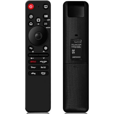 Imagem de Controle remoto LG AI Magic com voz e BT, AN-MR25GA, compatível com TVs LED OLED QNED UHD 2022 2023 2024, suporta Air Mouse Alexa