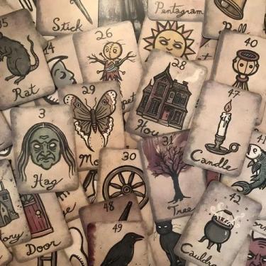 Imagem de Baralho De Oráculos Secreto De Mildred 88 Cartas Edição Deluxe 63x89cm