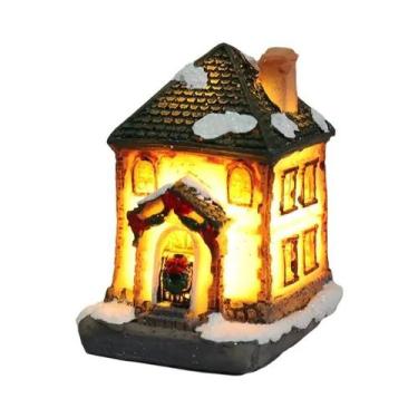 Imagem de Mini Luz LED Para Casa, Decoração De Natal, Enfeites De Resina Para Ca