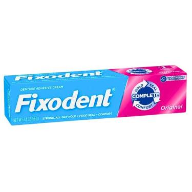 Imagem de Pasta Fixodent Original Creme Fixador Dentadura 68g