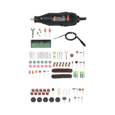 Imagem de Mini Furadeira Elétrica Gravadora 220V Ferramenta Dremel Com Acessório