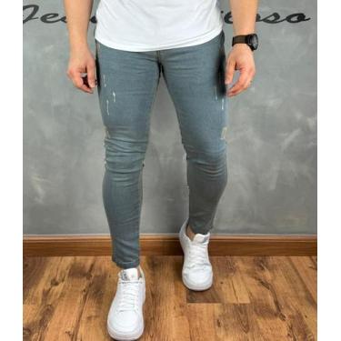 Imagem de Calça Jeans Básica Skinny Com Elastano Masculina JST Jeans, 015, 40