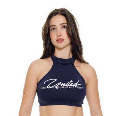 Imagem de Top Gola Alta United Assinatura - Vermelho - P-Feminino