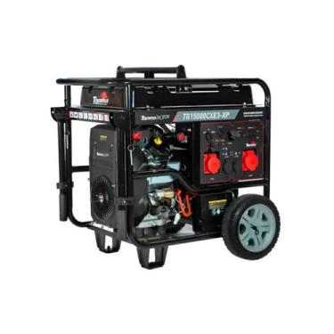 Imagem de Gerador de Energia Gasolina 17kva Trifásico 220v Toyama Tg15000cxe3d-x