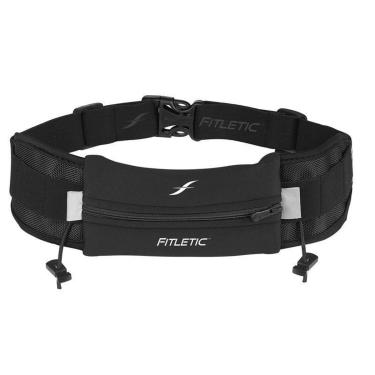 Imagem de Pochete para Corrida com porta gel Ultimate I Fitletic Zíper Preta-Unissex