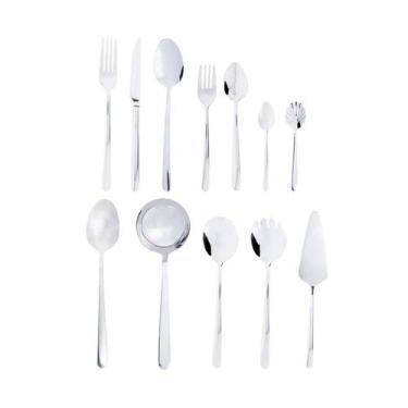 Imagem de Faqueiro de inox Viena com 54 peças em caixa litografada - Wolff, UNIC