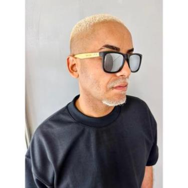 Imagem de ÓCULOS DE SOL PRAIA CORRER MADEIRA WOODEN JUSTIN-Unissex