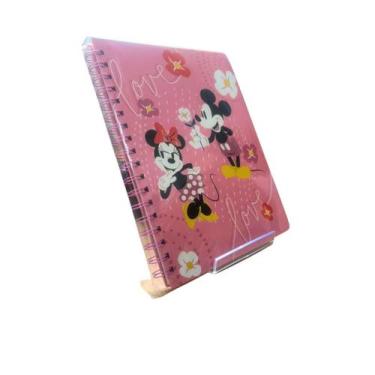 Imagem de Caderno Colegial Espiral Minnie E Mickey Disney - 80 Folhas - Culturam