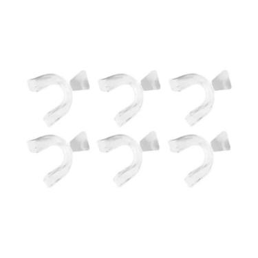 Imagem de Protetor Bucal Noturno Anti Ronco E Bruxismo 1 2 4 8 Peças Auxiliar De