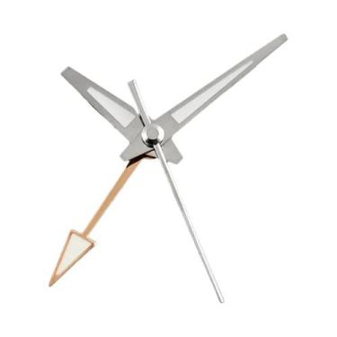 Imagem de Ponteiros De Relógio GMT Luminosos Prata E Vermelho C3 Com Luminosidad