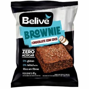 Imagem de Brownie Chocolate com Coco Sem Glúten Belive 40g