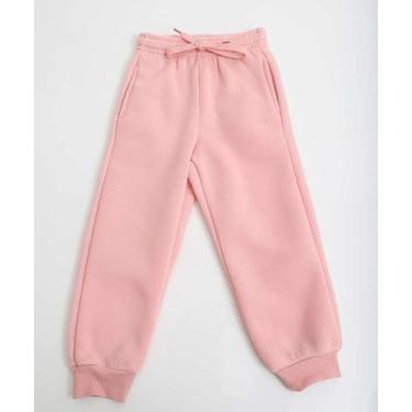Imagem de Calça Infantil Moletom Flanelado Marisa Tam 1 a 3 Rosa-50069, Rosa, 1