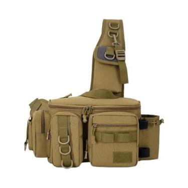 Imagem de Mochila De Pesca Com Mosca Para Homens, Bolsa De Armazenamento De Isca