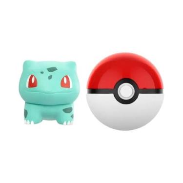 Imagem de Figuras De Anime Pokémon Gengar Bulbasaur Sylveon Em Miniatura Em Bola