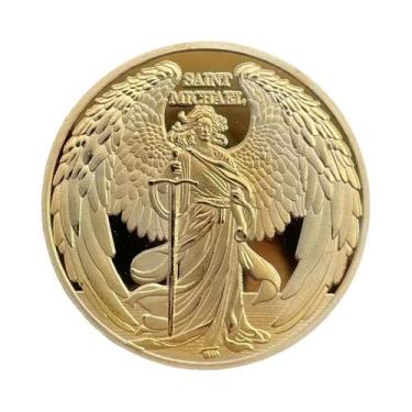 Imagem de Moeda de lembrança de São Miguel - NONE, Dourado