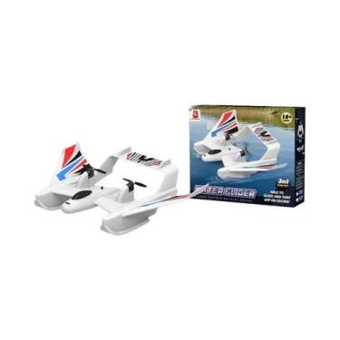 Imagem de Avião RC Para Meninos, Barco Anfíbio À Prova d'Água, Brinquedo Com Est