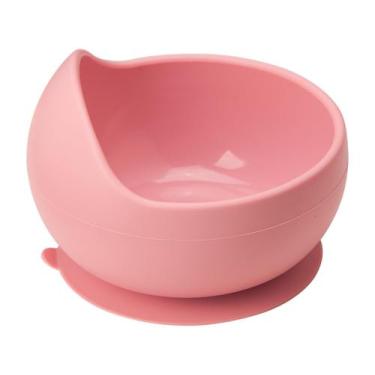 Imagem de Bowl Silicone com Ventosa Rosa Buba 15634, Rosa, 12cm