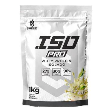 Imagem de ISO PRO Whey Protein Isolado 1kg - Soldiers Nutrition, Torta de Limão