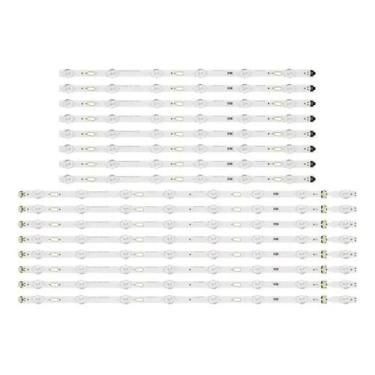 Imagem de Kit 16 Barras De Led Compativel Tv Un60ku6000ag Novo N/F - genérica