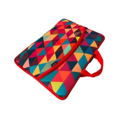 Imagem de Bolsa Capa Notebook Maleta 15.6" pasta Vermelho Estampada - NEO CAPAS