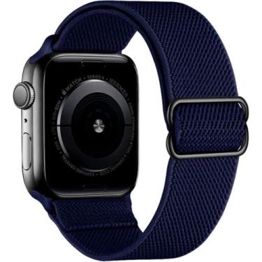 Imagem de Pulseira Nylon Solo Confortável Compatível com Apple Watch - Baú do Vi