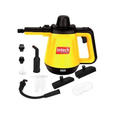 Imagem de Higienizador Á Vapor Top Clean Intech Machine 127V/220V, Amarelo e Pre