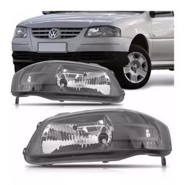 Imagem de (par) farol gol g4 06 07 08 09 10 11 12 13 2014 masc cinza - BBS BIBAS