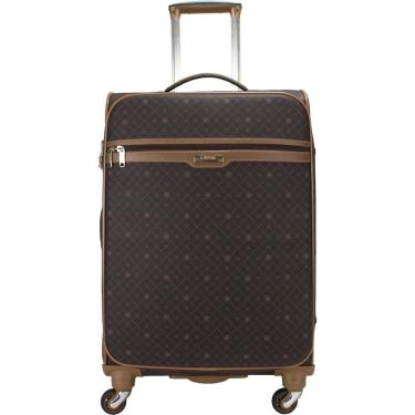 Imagem de Mala de Viagem 23kg Média com Expansor e Cadeado Tsa em Vinil Rodas 360º - Munique - Lansay