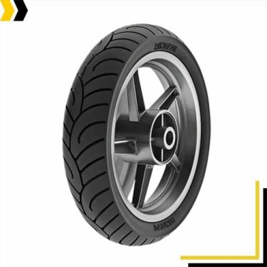 Imagem de Pneu Traseiro Honda CG Titan fan YBR Factor Rinaldi 90/90-18 HB37 Uso 