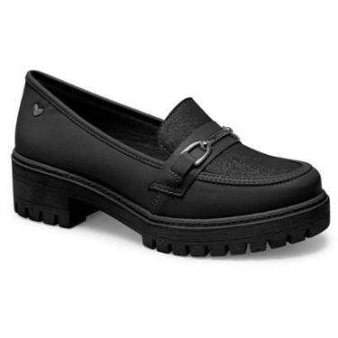 Imagem de Sapato Loafer Mississipi Q8551A Feminino - Preto-Feminino