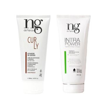 Imagem de Ng De France Kit Intra Power Hidratação 200ml + Ativador Cachos Curly 